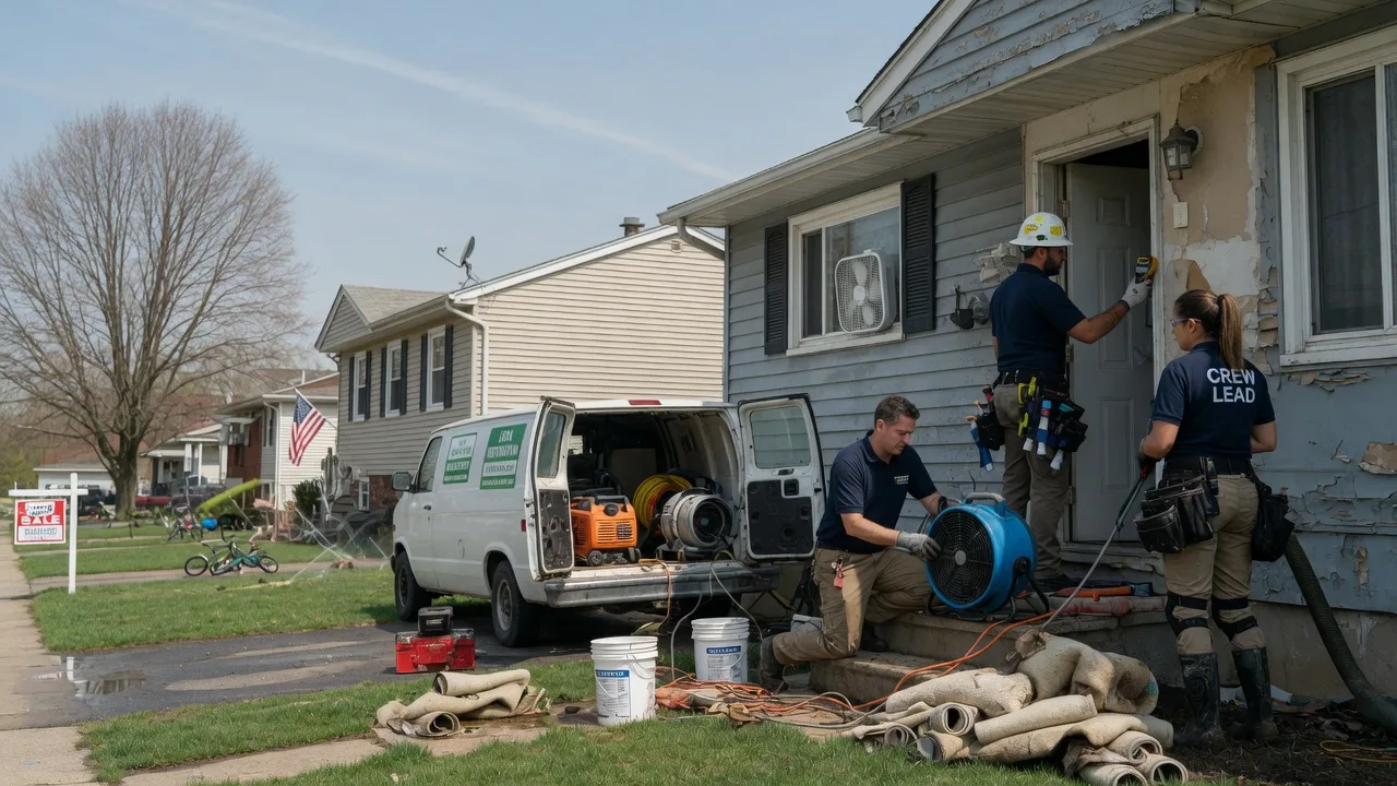 Flood Cleanup in West Millgrove, OH near me