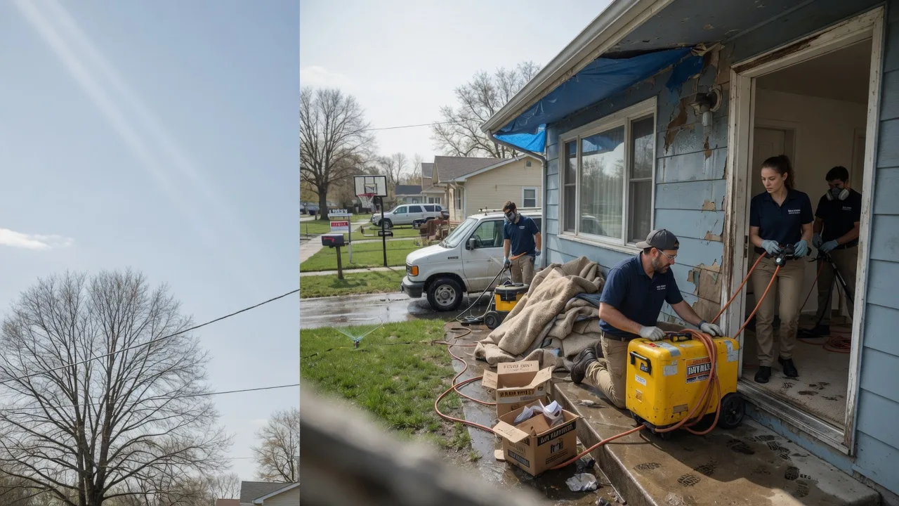 Basement Flood Cleanup in West Millgrove, OH near me
